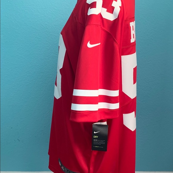 San Francisco 49ers Nike Limited Red Home Jersey - Picture 5 of 8